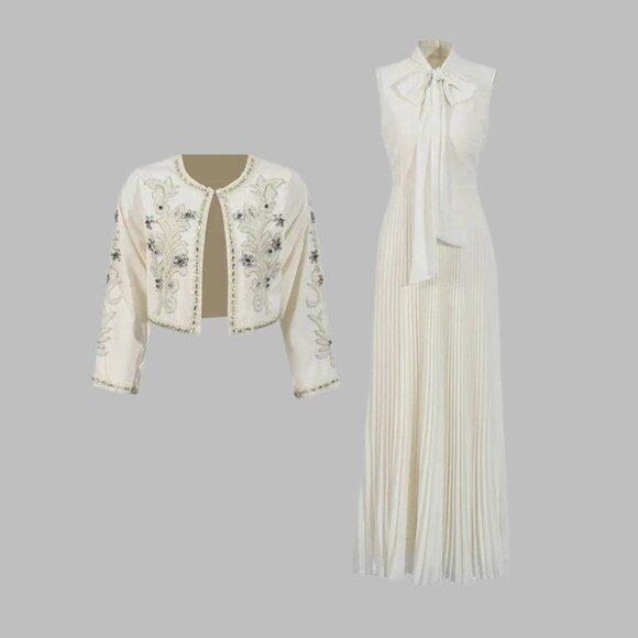 Dress and Blazer Set - Picture 1 of 5